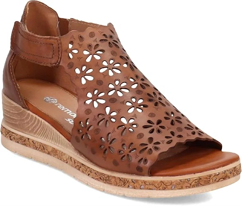 Waterproof Women's Rubber Beach Sandals with Arch Support in Blue for Water ActivitiesWomen's Jerilyn Sandal In Brown