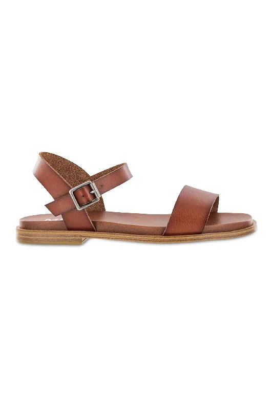 Adjustable Strap Women's Sandals with a Padded Heel in Pink for a Custom FitWomen's Karina Sandals In Cognac