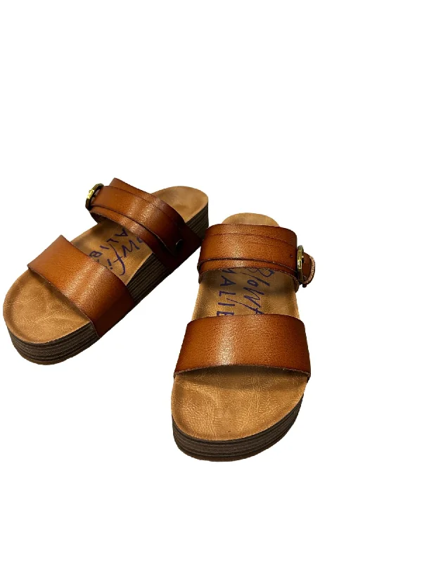 Women's Rhinestone - Embellished Open - Toe Sandals in Silver for a Glamorous Party LookWomen's Marge Sandals In Cognac
