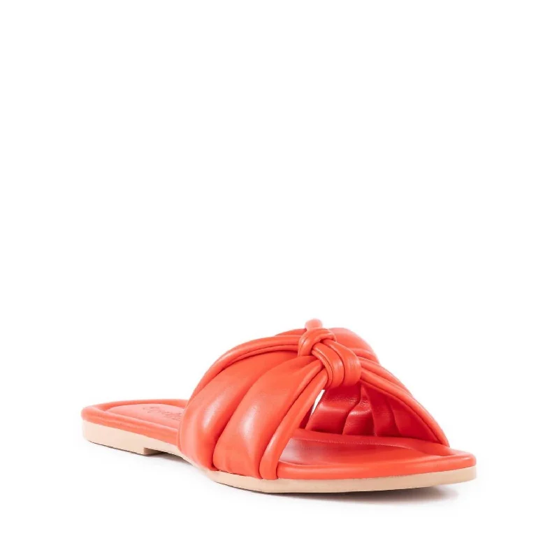 Women's Rhinestone - Embellished Open - Toe Sandals in Silver for a Glamorous Party LookWomen's Shades Of Cool Sandals In Tomato