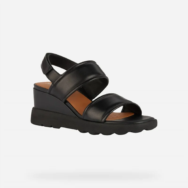 Adjustable Strap Women's Sandals with a Padded Heel in Pink for a Custom FitWomen's Spherica Sandal In Black