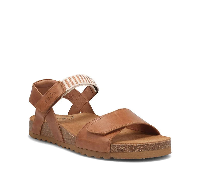 Women's Cork - Soled Espadrille Sandals with a Rope - Trimmed Upper in Navy for a Summer VibeWomen's Symbol Sandal In Tan