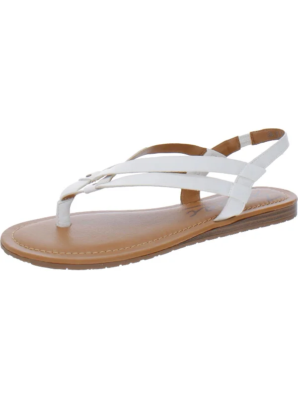 Women's Sandals with a Floral - Printed Upper in Pink for a Feminine Spring LookYasmin Womens Slip On Stretch Thong Sandals