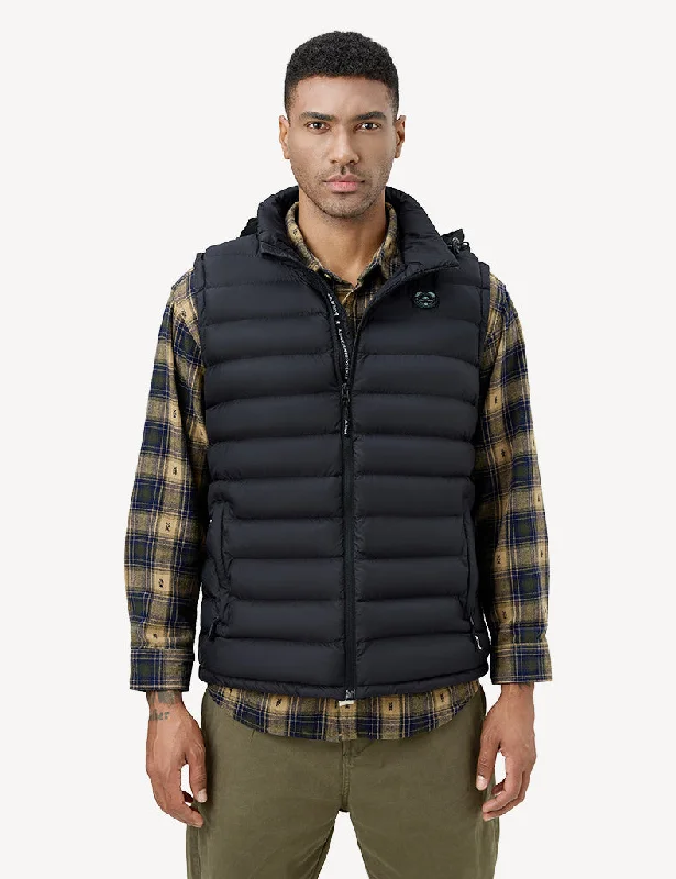 Men's Heated Vest with Retractable Heating Hood