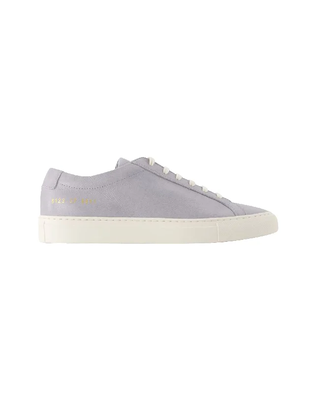 Water - Resistant Women's Hiking Sneakers with Traction Outsoles for Outdoor AdventuresAchilles Sneakers - Common Projects - Leather - Blue