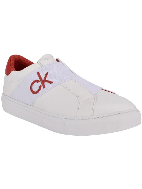 Vegan - Friendly Women's Sneakers Made from Recycled Materials for an Eco - Conscious ChoiceAlure Womens Faux Leather Slip On Casual and Fashion Sneakers