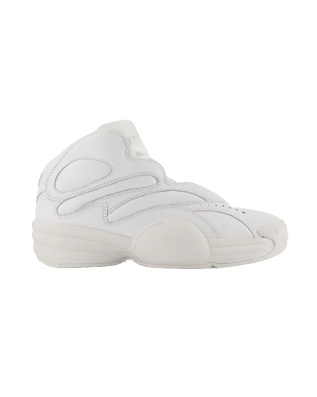 Women's Sneakers with Removable Insoles for Easy Cleaning and CustomizationAw Hoop Sneakers - Alexander Wang - Leather - White