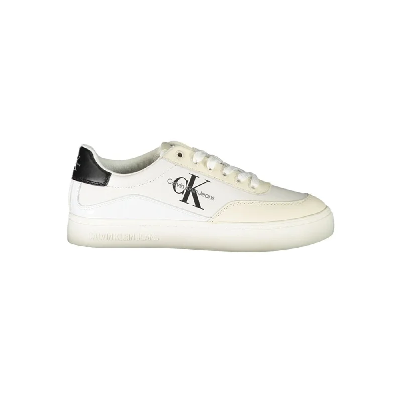 Sparkly Rhinestone - Embellished Women's Sneakers for a Glamorous and Eye - Catching LookCalvin Klein Chic  Lace-Up Sneakers with Contrast Women's Detailing