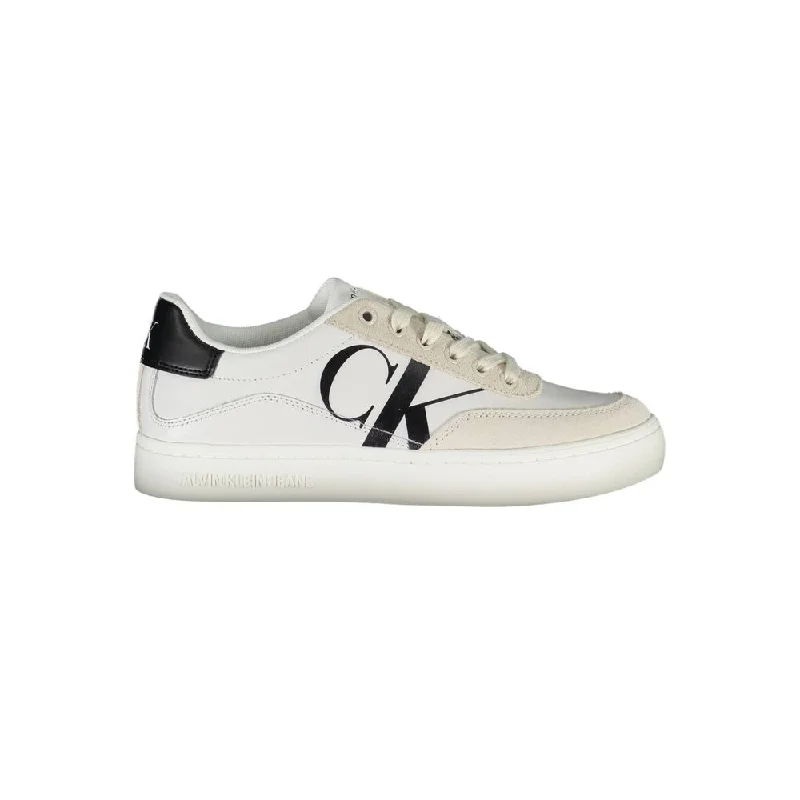 Breathable Mesh Women's Running Sneakers with Reflective Trim for Nighttime JoggingCalvin Klein Eco-Chic  Sneaker with Contrast Women's Details