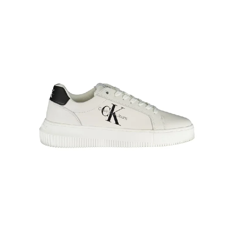 Women's Sneakers with Adjustable Straps for a Customized Fit During High - Impact ExercisesCalvin Klein Eco-Chic  Sneakers with Contrast Women's Details