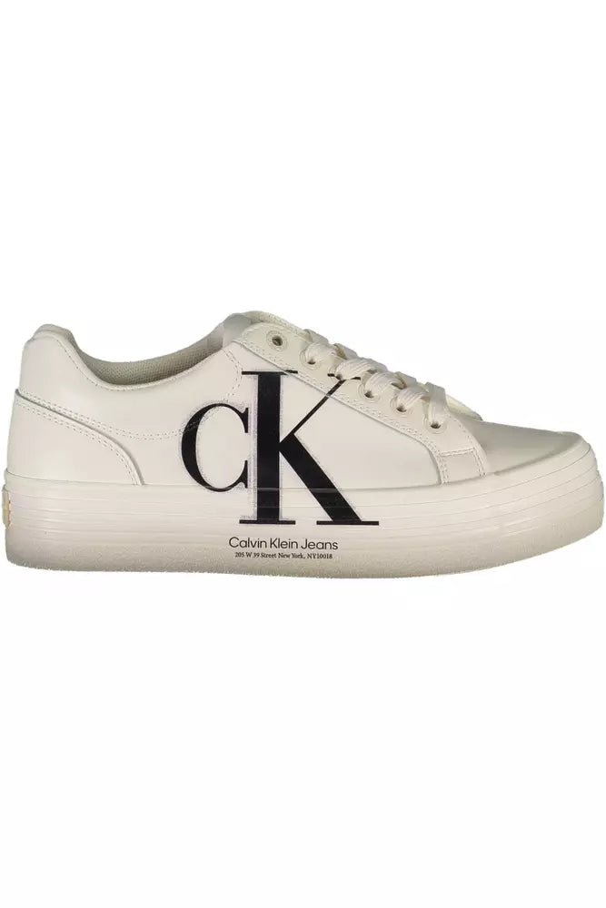 Women's Sneakers with Adjustable Straps for a Customized Fit During High - Impact ExercisesCalvin Klein Eco-Chic  Sneakers with Contrasting Women's Details