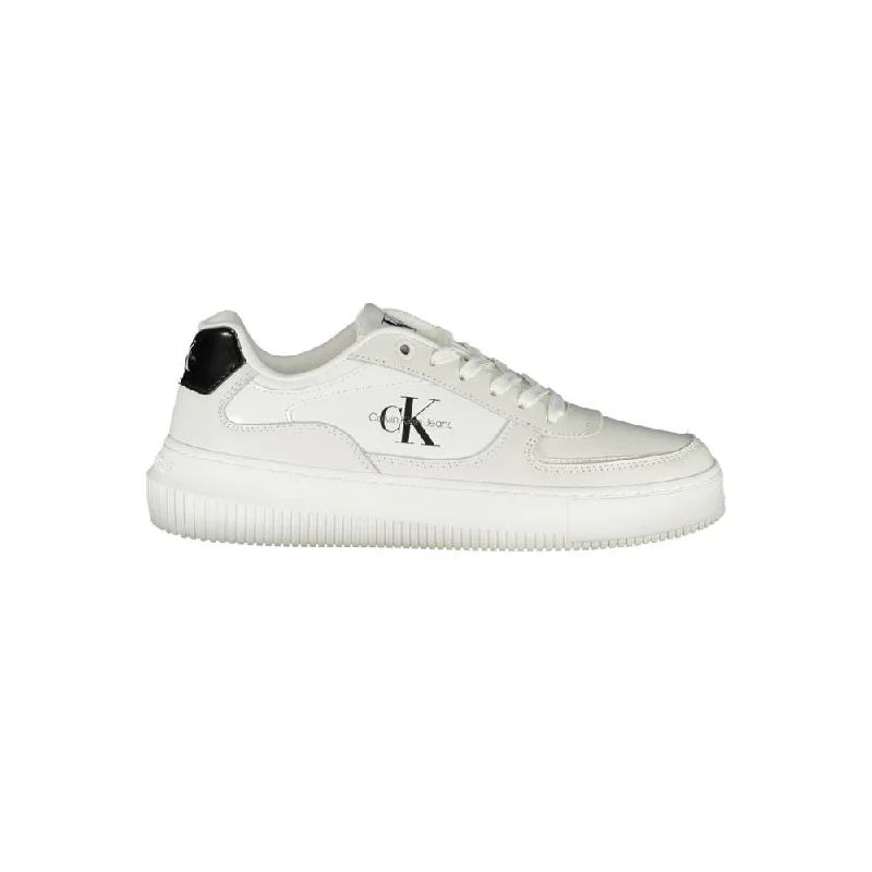 Sparkly Rhinestone - Embellished Women's Sneakers for a Glamorous and Eye - Catching LookCalvin Klein Sleek  Lace-Up Sneakers with Contrast Women's Details