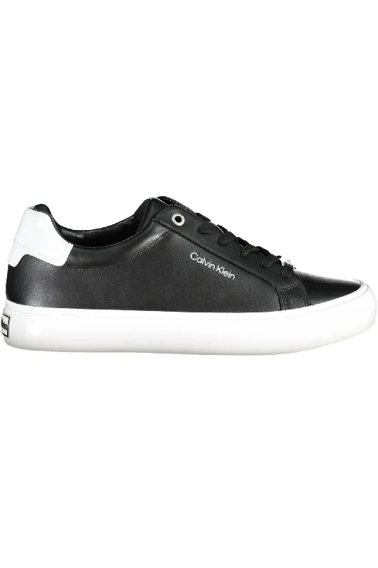 Vegan - Friendly Women's Sneakers Made from Recycled Materials for an Eco - Conscious ChoiceCalvin Klein Sleek Recycled Polyester Sports Women's Sneakers
