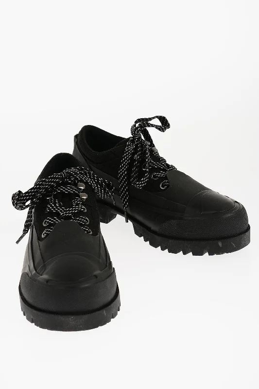 Women's Sneakers with Memory Foam Insoles for Exceptional Cushioning and ComfortDiesel Solid Color D-Hiko Low-Top Hiking Sneakers