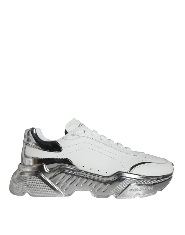 Women's Sneakers with Memory Foam Insoles for Exceptional Cushioning and ComfortDolce & Gabbana   Daymaster Leather Sneakers Women's Shoes (Pre-Owned)