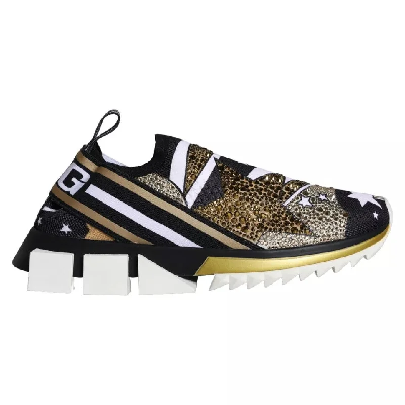 Women's Sneakers with Memory Foam Insoles for Exceptional Cushioning and ComfortDolce & Gabbana multi Comet Star Print Sorrento Sneakers Women's Shoes