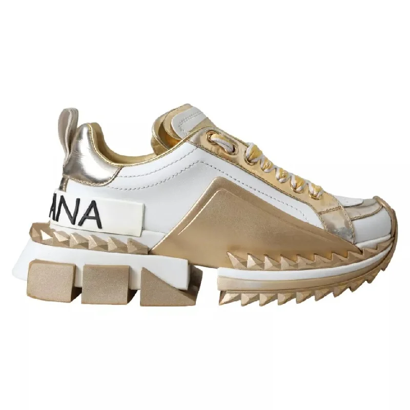 Slip - On Women's Canvas Sneakers in Navy for Easy and Effortless WearDolce & Gabbana   Super Queen Low Top Sneakers Women's Shoes (Pre-Owned)