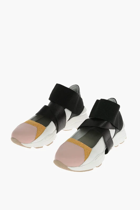 Retro - Style Women's Sneakers in Pastel Colors for a Nostalgic and Fashionable VibeIxos Leather Pam Slip On Sneakers With Elastic Insert