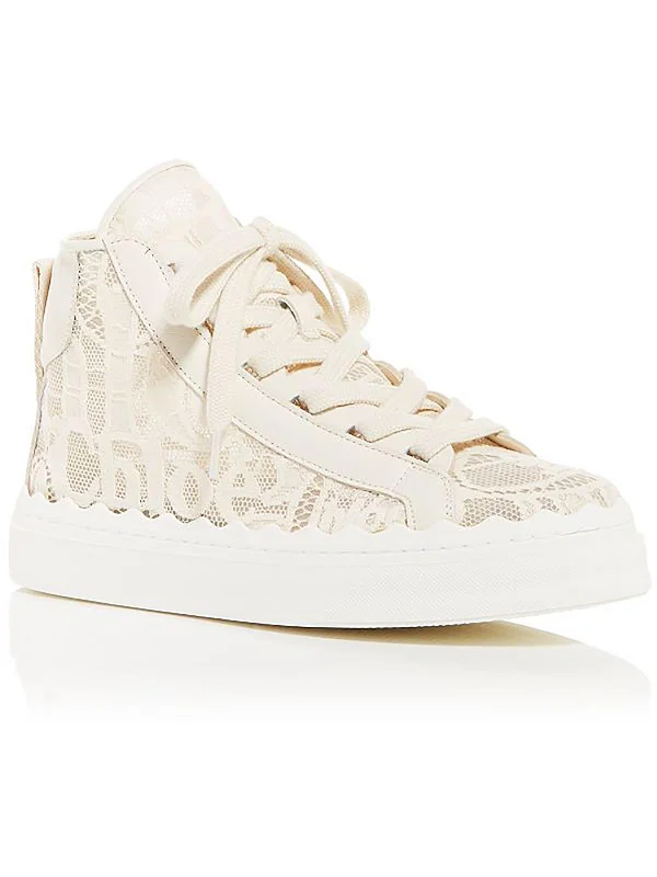 Lace - Up Women's Athletic Sneakers with Shock - Absorbing Midsoles for Intense WorkoutsLauren Womens Lace High Top Casual and Fashion Sneakers