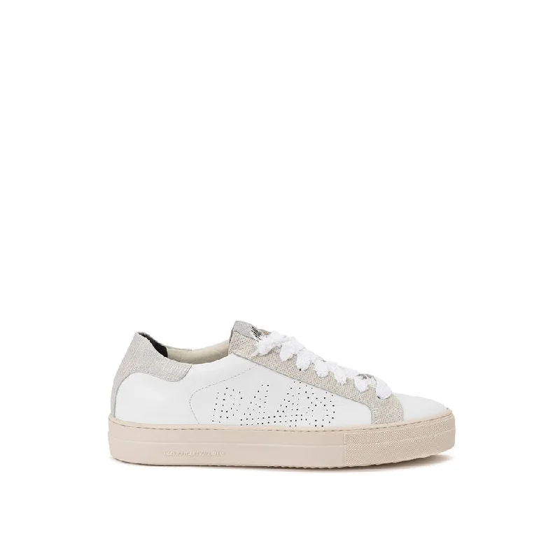 Slip - On Women's Canvas Sneakers in Navy for Easy and Effortless WearP448 Elegant  Leather Women's Sneakers