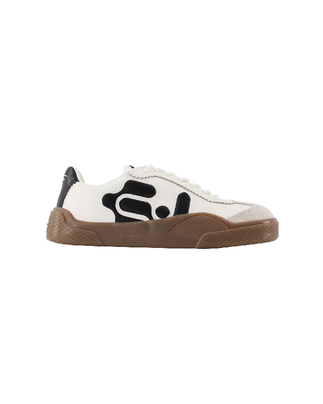 Chunky - Sole Women's Platform Sneakers in White for a Trendy Street Style LookSantos Sneakers - Eytys - Swan - Leather