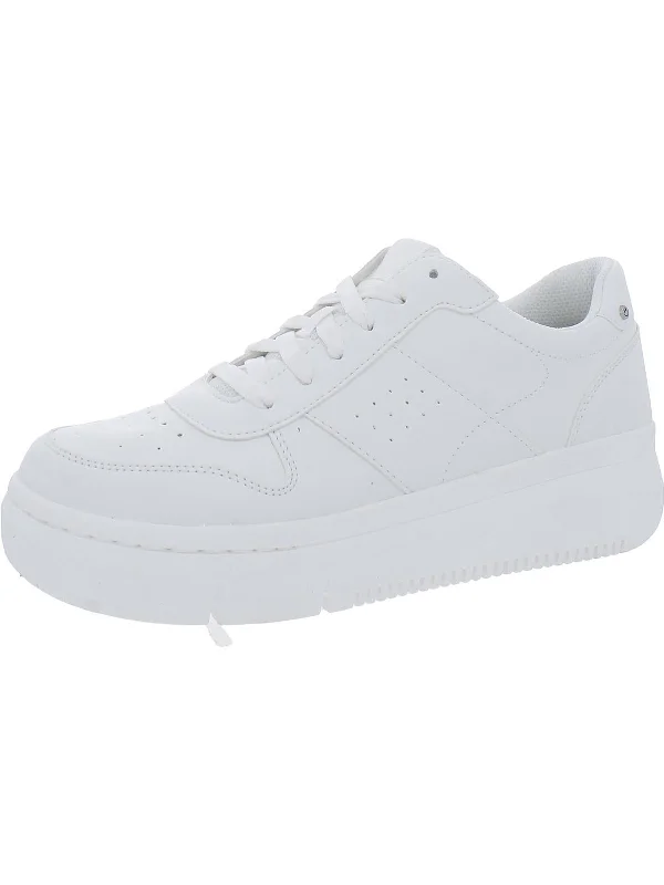 Smart - Tech Women's Sneakers with Fitness Tracking Features for Active Lifestyle EnthusiastsSavoy Womens Faux Leather Lace Up Casual and Fashion Sneakers