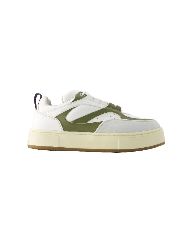 Patterned Print Women's Sneakers in Floral Designs for a Feminine and Fashion - Forward LookSidney Vegan Olio Sneakers - Eytys - Synthetic Leather - White