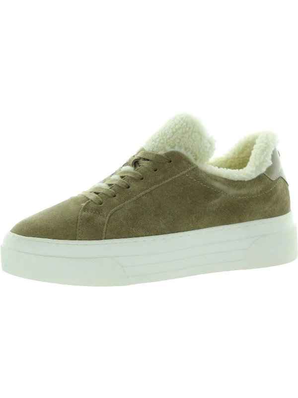 Wide - Width Women's Sneakers for Comfortable Fit for Those with Wider FeetStudio Womens Suede Faux Fur Lined Casual and Fashion Sneakers