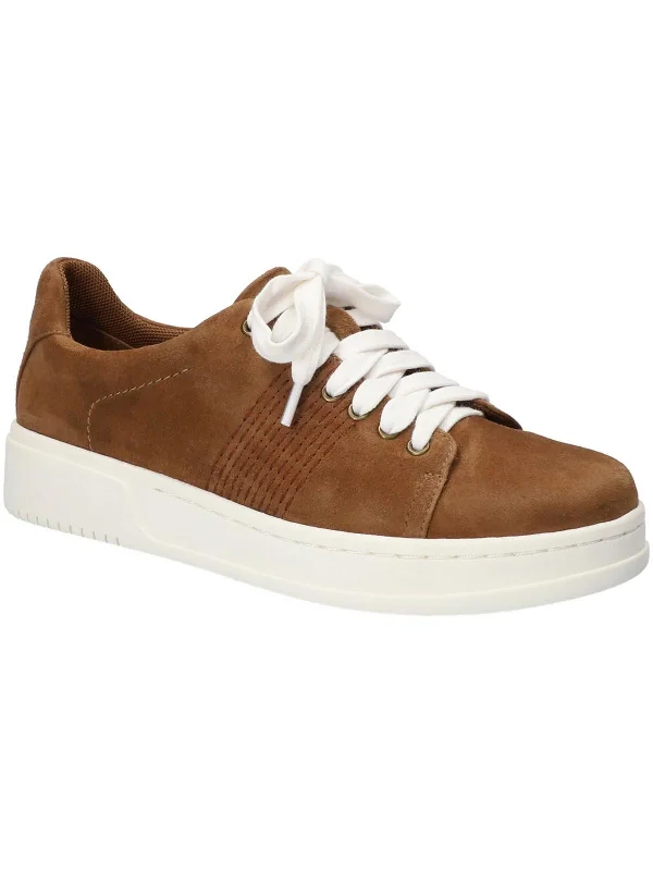Wide - Width Women's Sneakers for Comfortable Fit for Those with Wider FeetSunday Womens Suede Lace-Up Casual and Fashion Sneakers