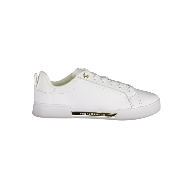 Low - Top Women's Tennis Sneakers in Bright Neon for a Pop of Color on the CourtTommy Hilfiger Chic  Lace-Up Sneakers with Contrast Women's Detail