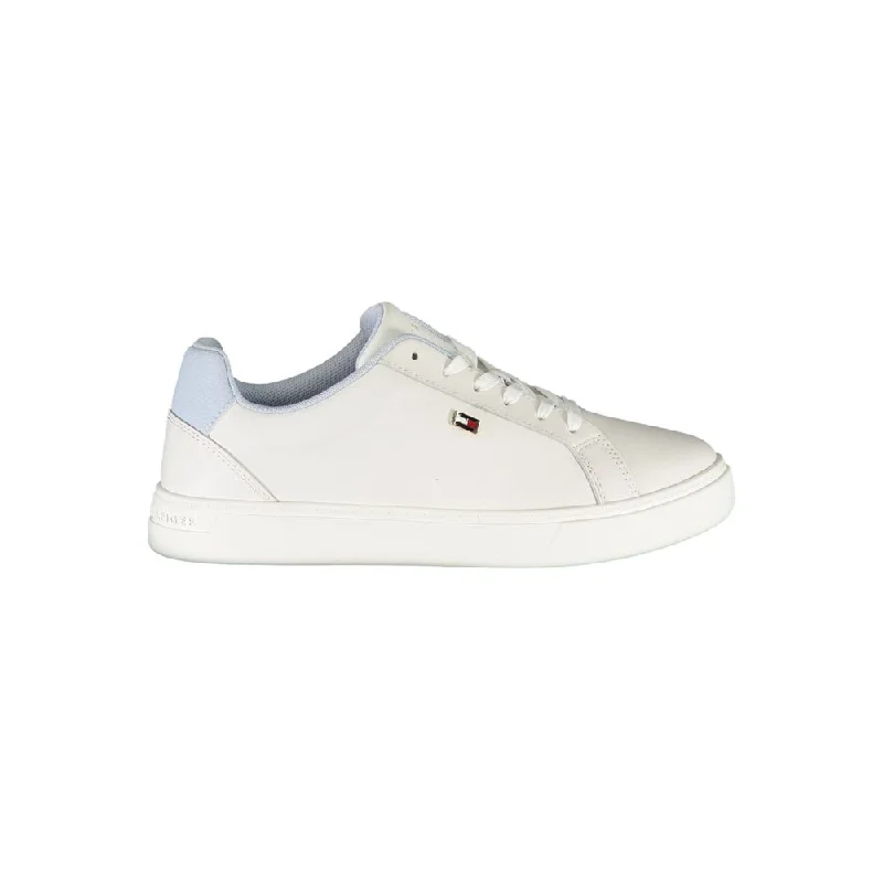 Women's Sneakers with Hidden Wedges for a Subtle Height Boost and Added StyleTommy Hilfiger  Polyester Women's Sneaker