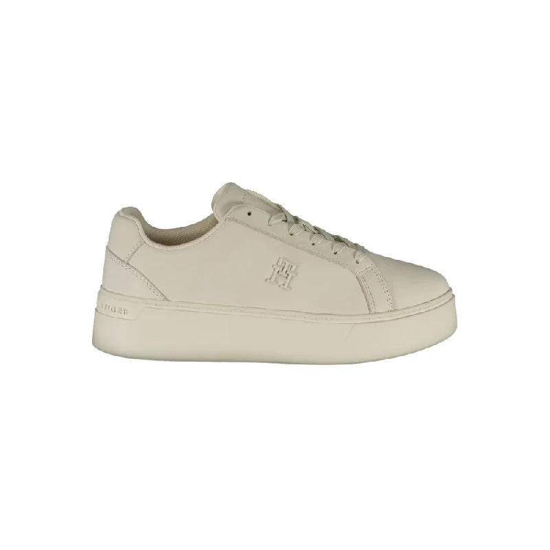 Breathable Mesh Women's Running Sneakers with Reflective Trim for Nighttime JoggingTommy Hilfiger  Polyester Women's Sneaker