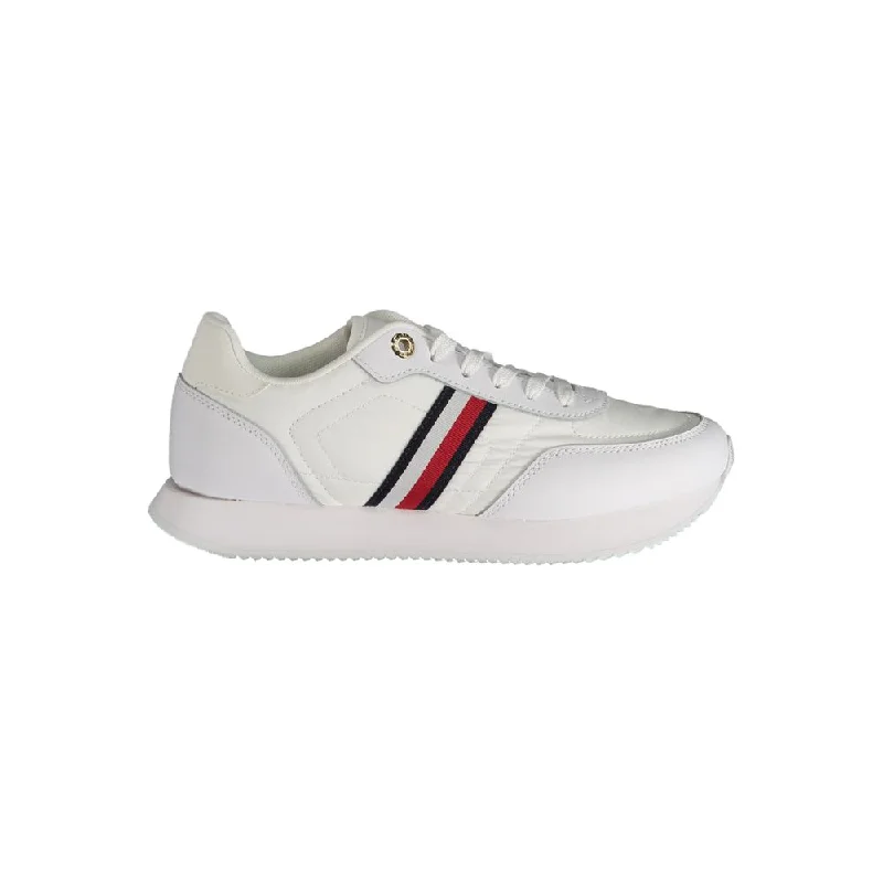 Women's Sneakers with Adjustable Straps for a Customized Fit During High - Impact ExercisesTommy Hilfiger  Polyester Women's Sneaker