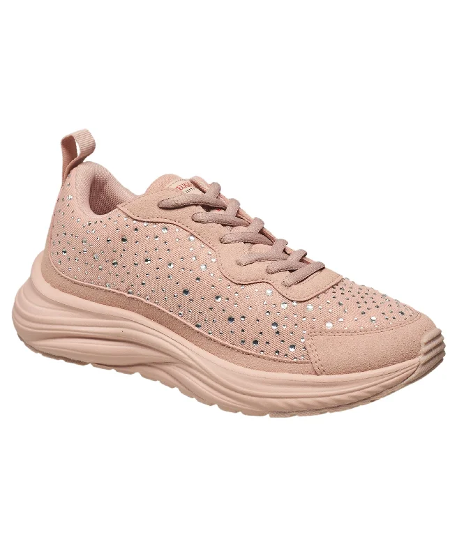Women's Sneakers with Heel - Stabilizing Technology for Better Balance During RunningTrue Religion Women's Katie Jogger Sneaker