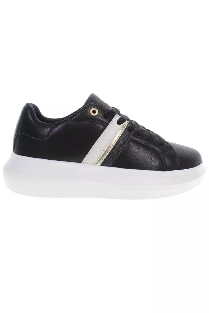 Smart - Tech Women's Sneakers with Fitness Tracking Features for Active Lifestyle EnthusiastsU.S. POLO ASSN. Polyester Women's Sneaker
