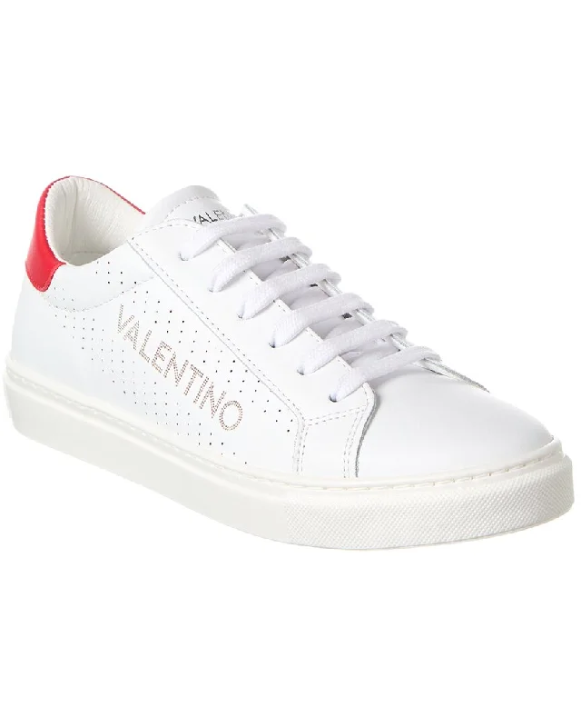Lightweight Knit Women's Sneakers with Arch Support for All - Day ComfortValentino by Mario Valentino Kara Leather Sneaker