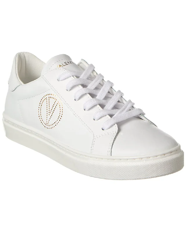 Women's Sneakers with Removable Insoles for Easy Cleaning and CustomizationValentino by Mario Valentino Petra Leather Sneaker