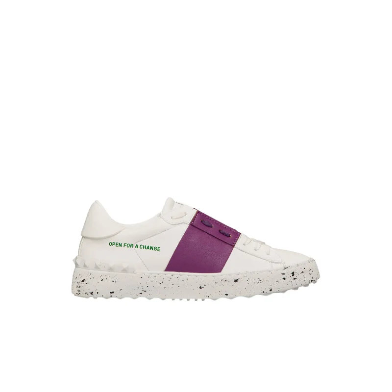 Patterned Print Women's Sneakers in Floral Designs for a Feminine and Fashion - Forward LookValentino Garavani Rockstud Open For A Change Sneakers