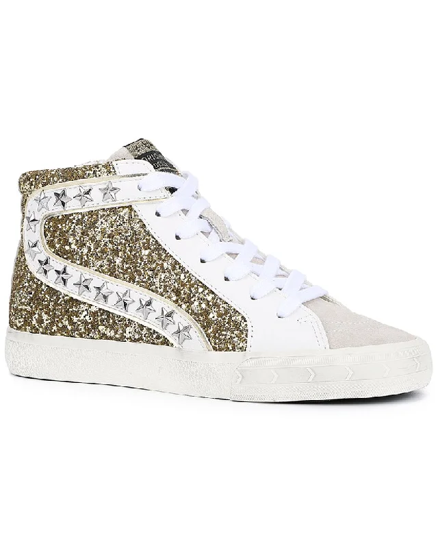 Wide - Width Women's Sneakers for Comfortable Fit for Those with Wider FeetVintage Havana Mateel Suede & Glitter Sneaker