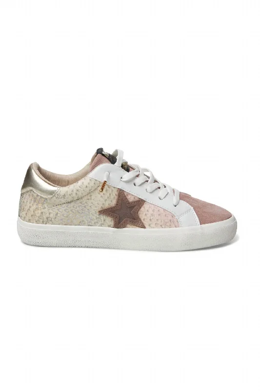 Women's Sneakers with Heel - Stabilizing Technology for Better Balance During RunningWomen's Abbey Sneaker In Blush