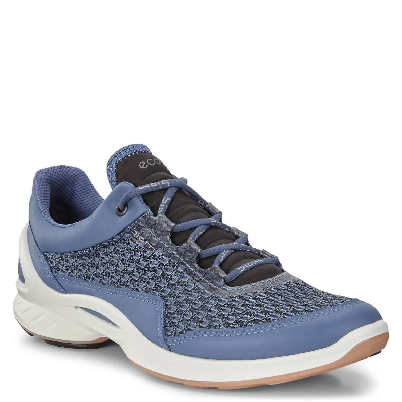 Women's Sneakers with Removable Insoles for Easy Cleaning and CustomizationWomen's Biom Fjuel Racer Sneaker In Retro Blue/muted Clay