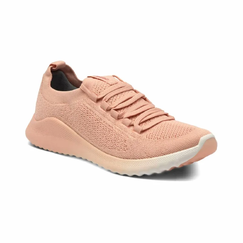 Vegan - Friendly Women's Sneakers Made from Recycled Materials for an Eco - Conscious ChoiceWomen's Carly Sneaker In Light Pink