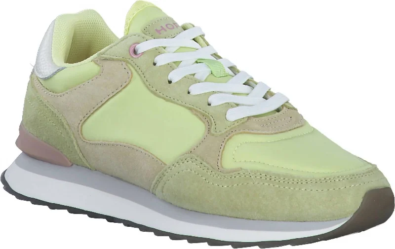 Sparkly Rhinestone - Embellished Women's Sneakers for a Glamorous and Eye - Catching LookWomen's Clearwater Sneaker In Lime