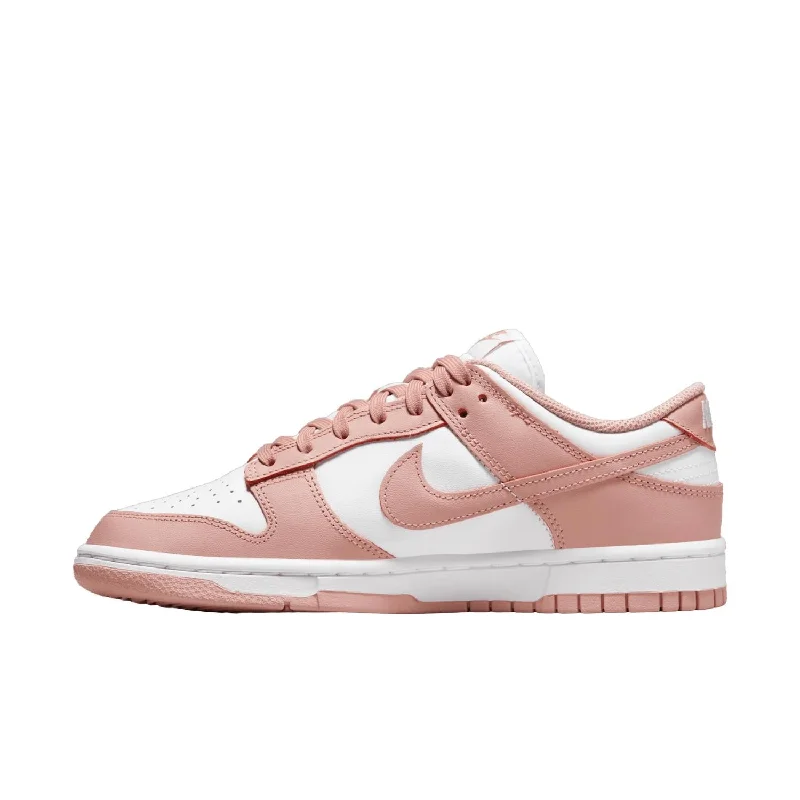 Wide - Width Women's Sneakers for Comfortable Fit for Those with Wider FeetWomen's Dunk Low Whisper Sneaker In White,pink