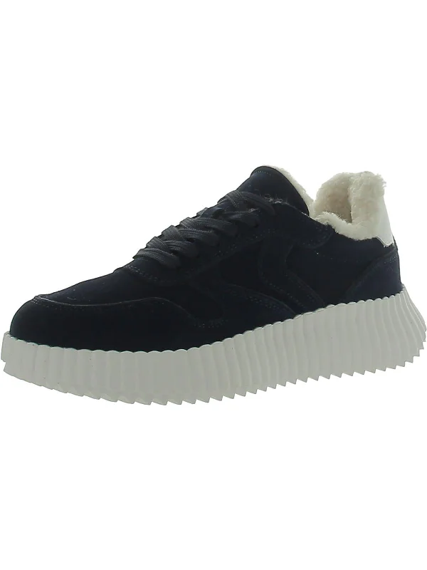 navy suede