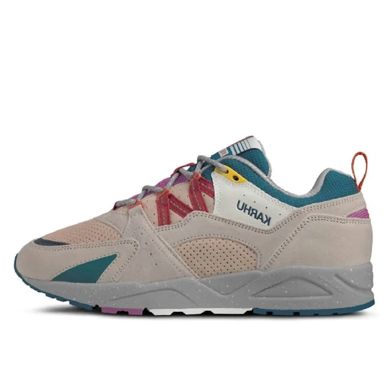 Retro - Style Women's Sneakers in Pastel Colors for a Nostalgic and Fashionable VibeWomen's Fusion 2.0 Sneakers In Silver Lining/ Mineral Red