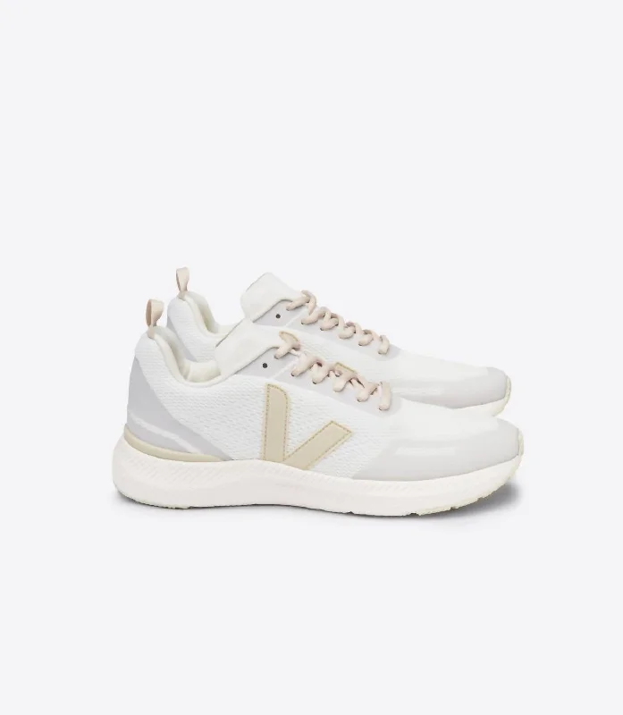 Chunky - Sole Women's Platform Sneakers in White for a Trendy Street Style LookWomen's Impala Mesh Sneakers In Eggshell Pierre
