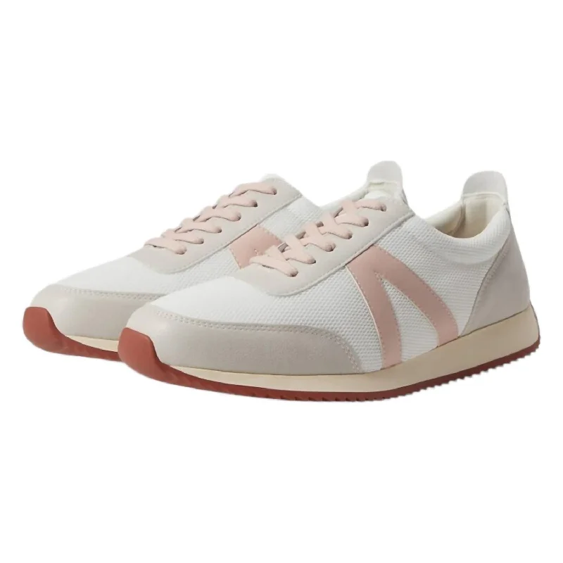 Patterned Print Women's Sneakers in Floral Designs for a Feminine and Fashion - Forward LookWomen's Kable Sneaker In Blush