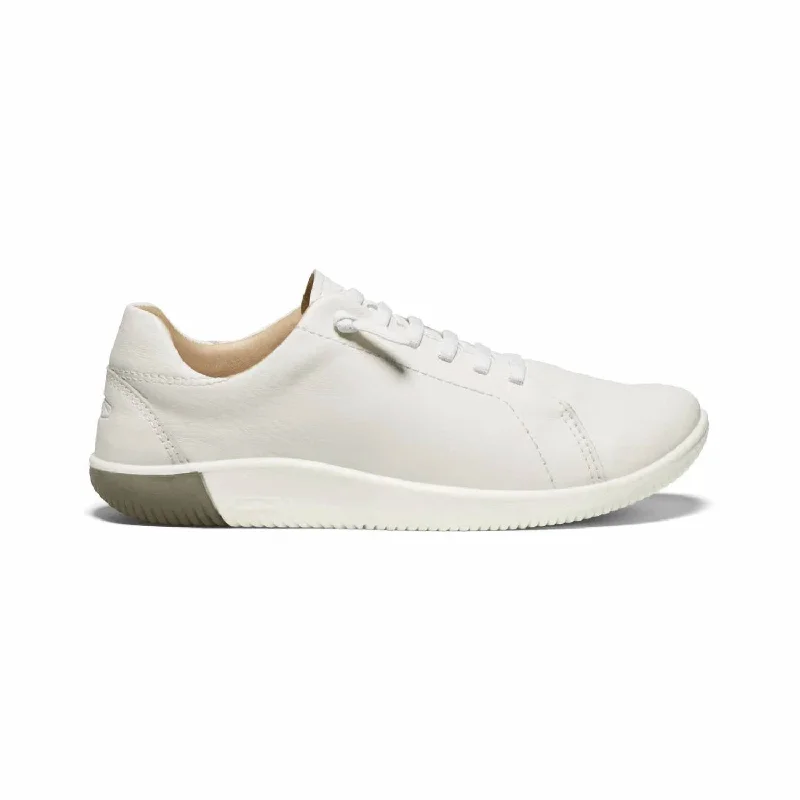 Retro - Style Women's Sneakers in Pastel Colors for a Nostalgic and Fashionable VibeWomen's Knx Leather Sneaker In Star White