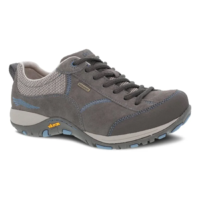 Low - Top Women's Tennis Sneakers in Bright Neon for a Pop of Color on the CourtWomen's Paisley Sneaker In Grey/blue